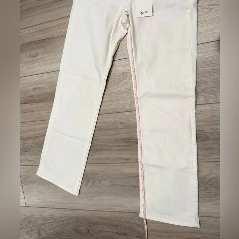 NWT Quince Bella stretch straight jeans size 25 inseam 26 - Picture 5 of 5